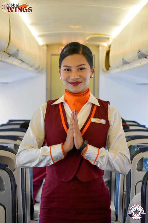 Global Wings-Nepal's No.1 International Airhostess Training International Airhostess Training